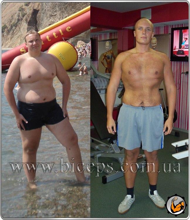 фото до и после тренировок